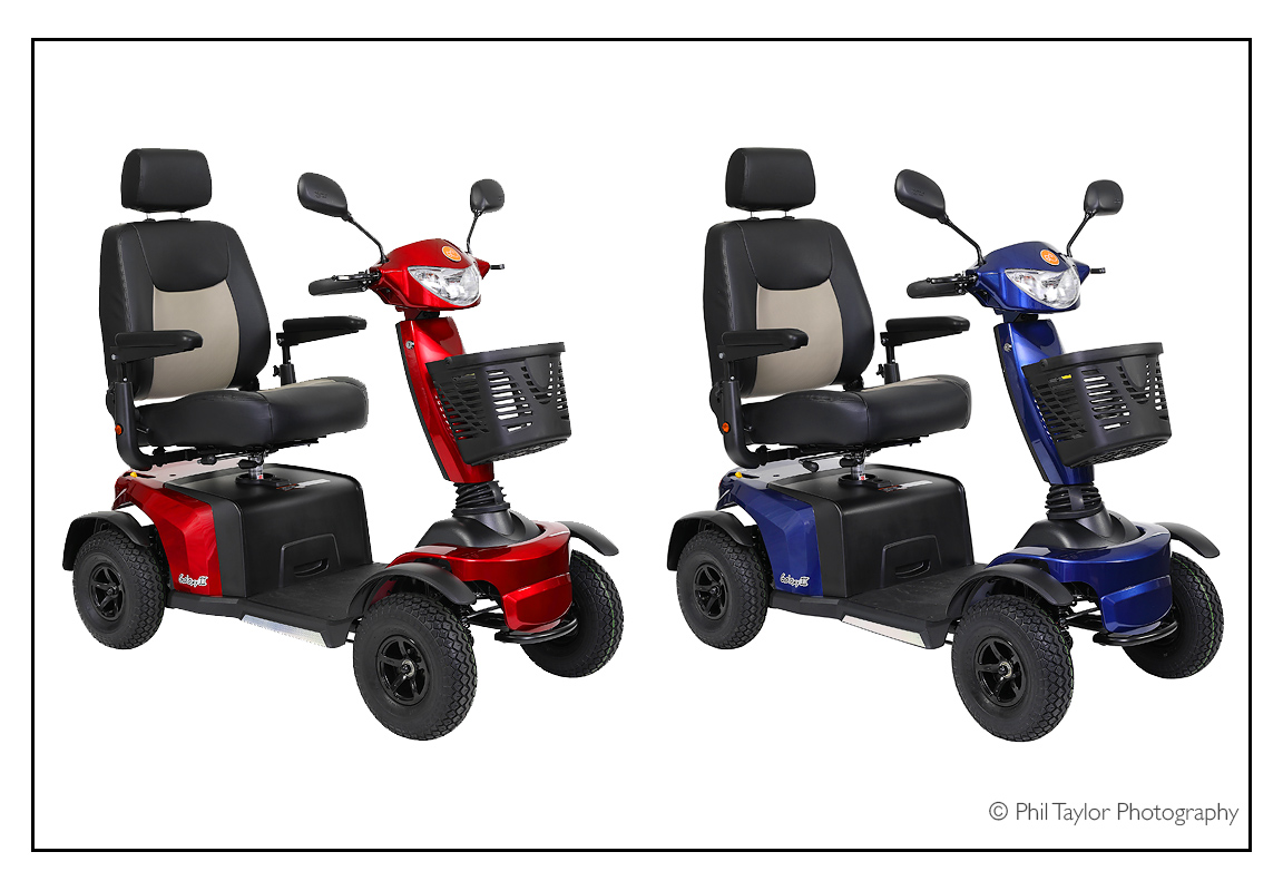 Mobility Scooter Product Photography In Yorkshire