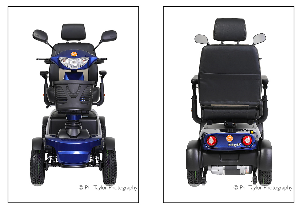 Mobility Scooter Product Photography
