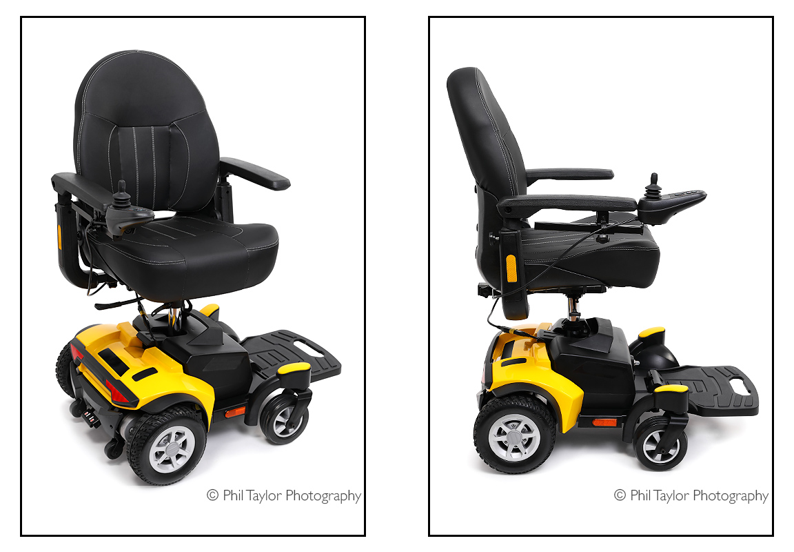 Mobility Scooter Product Photography